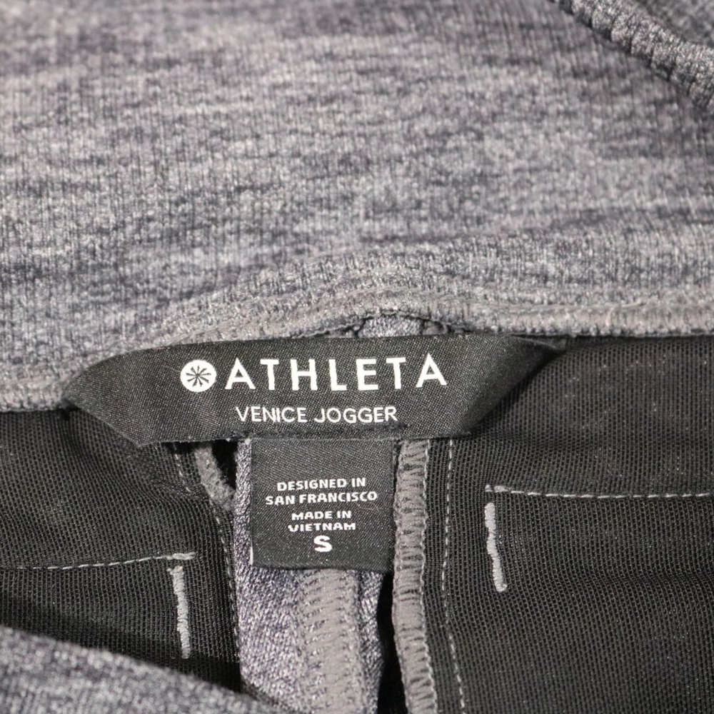 Athleta Vince Jogger Pants Womens Size Small Heather Grey Athletic Sweatpants - Picture 7 of 9
